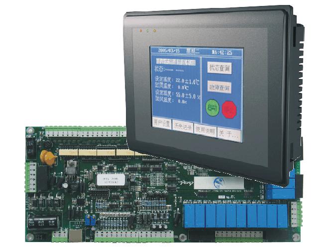 冷水機控制器,PLC觸摸屏控制板,冷水機控制系統(tǒng)